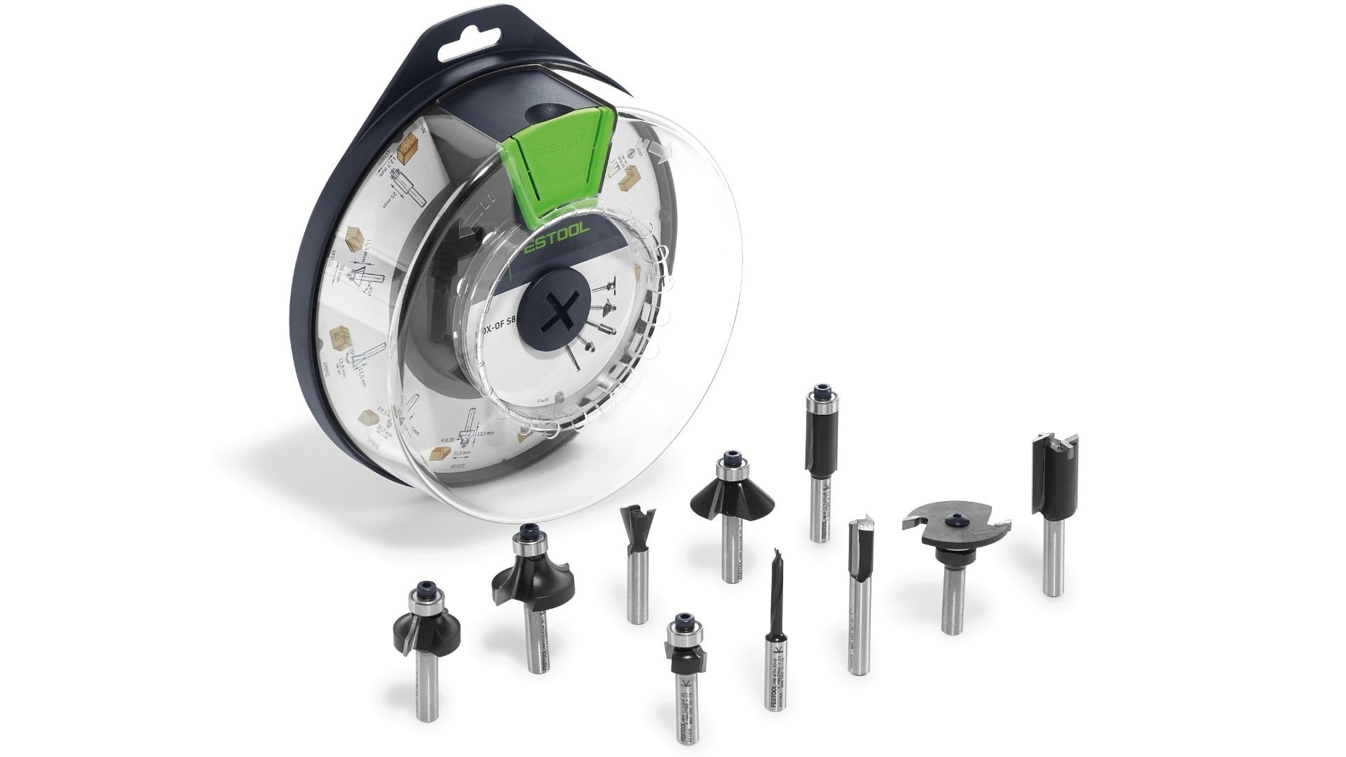 Кассета с фрезами Festool Box-OF HW S8 Mix 498979