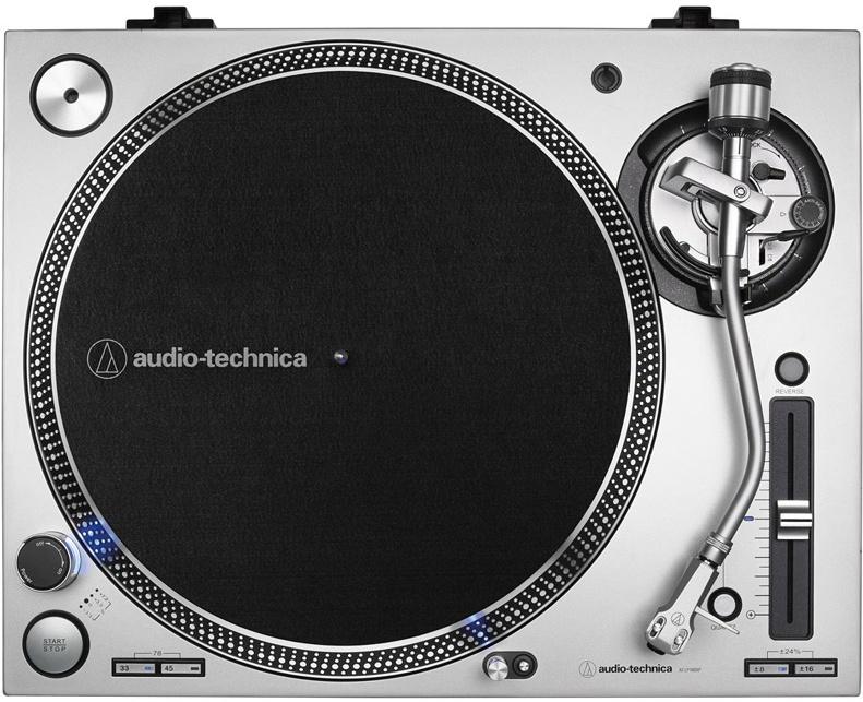 Виниловый проигрыватель Audio-Technica AT-LP140XP серебристый