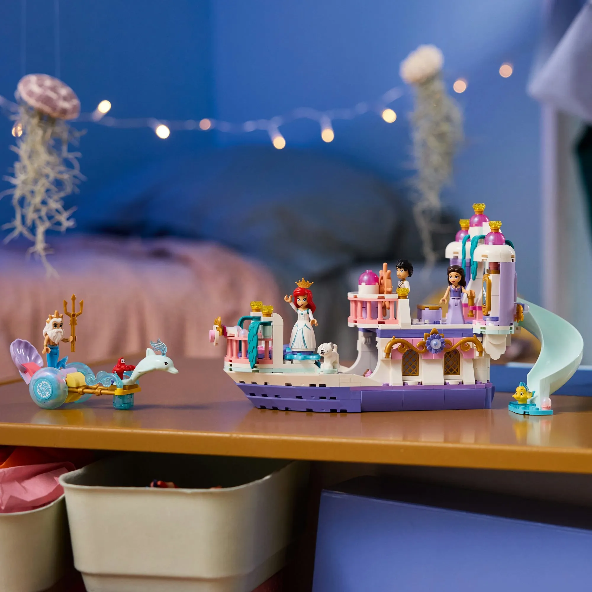 LEGO Disney Princess 43299 Королевская свадебная лодка Ариэль