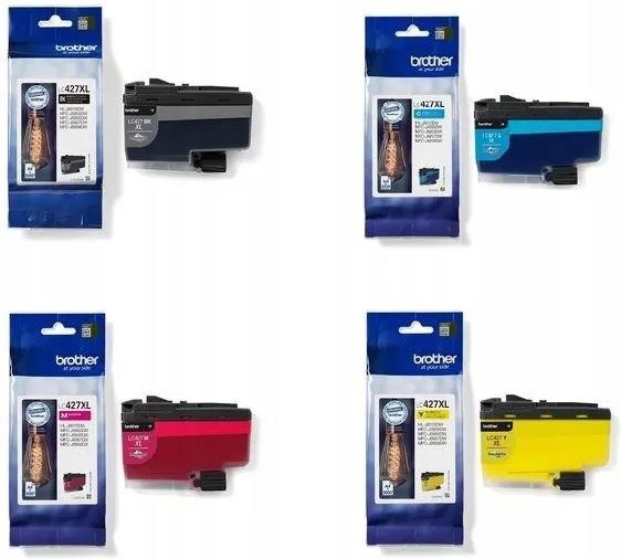 Картриджы Brother LC-427XL CMYK 4 цвета