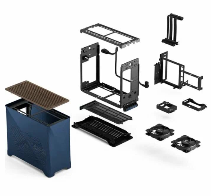 Корпус компьютерный Fractal Design Era 2 Minitower Небесный (FD-CERA2-N03)