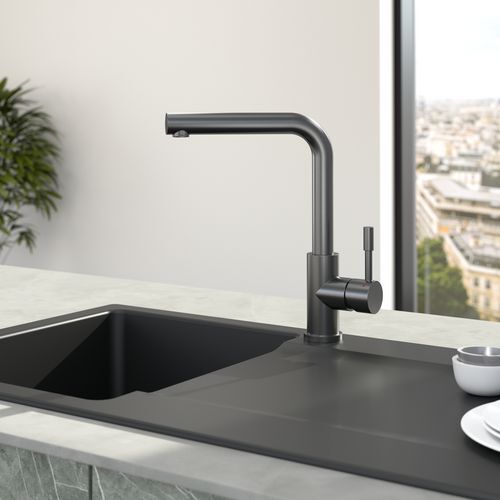 Смеситель для кухни Villeroy & Boch Modern Steel 96680105