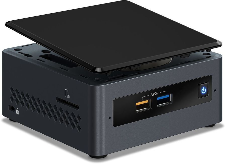 Intel Компьютер NUC BOXNUC7PJYHN2 Boxed NUC Kit, NUC7PJYHN, w no codec, EU cord, single pack