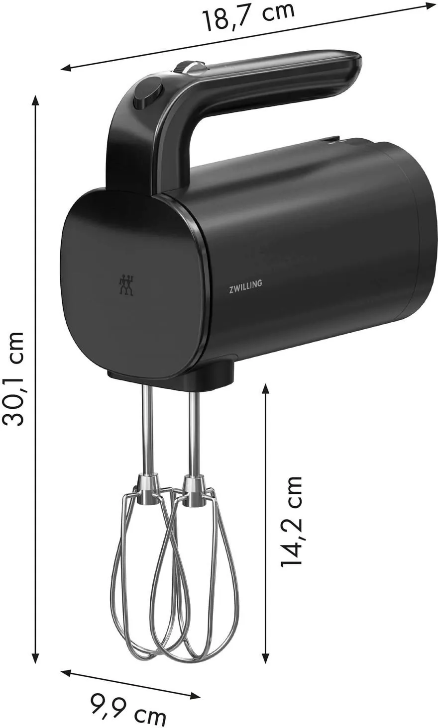 Беспроводной ручной миксер ZWILLING XTEND, черный 1029304