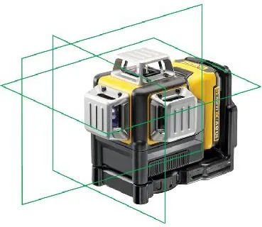 Аккумуляторный лазерный нивелир DeWalt DCE089D1G, с 1 АКБ и ЗУ