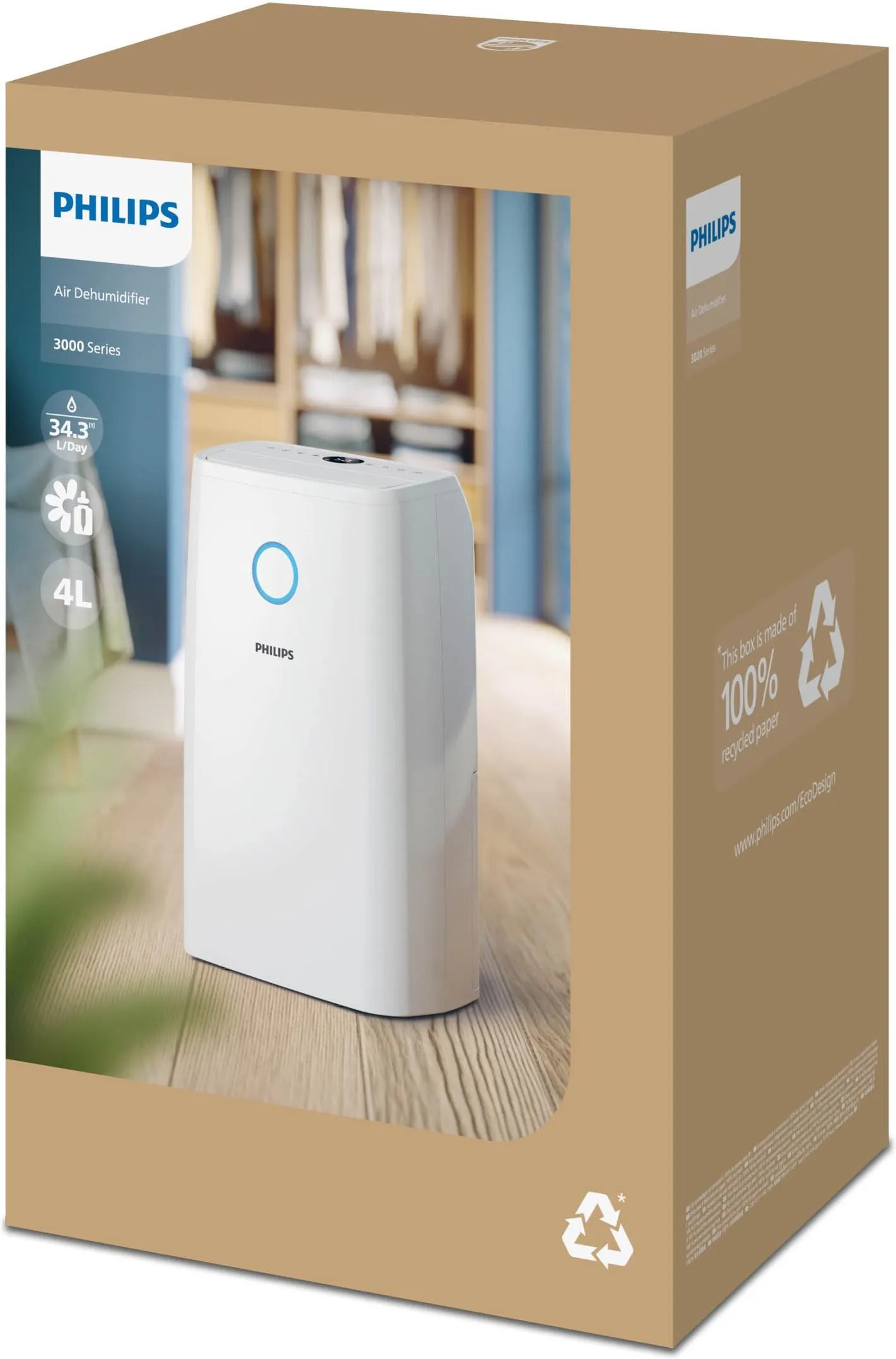 Осушитель воздуха PHILIPS Seria 3000 DE3306/11