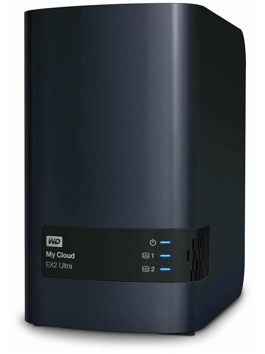 Сетевое хранилище Western Digital My Cloud EX2 6 TB (WDBWAK0060JCH-EEUE)