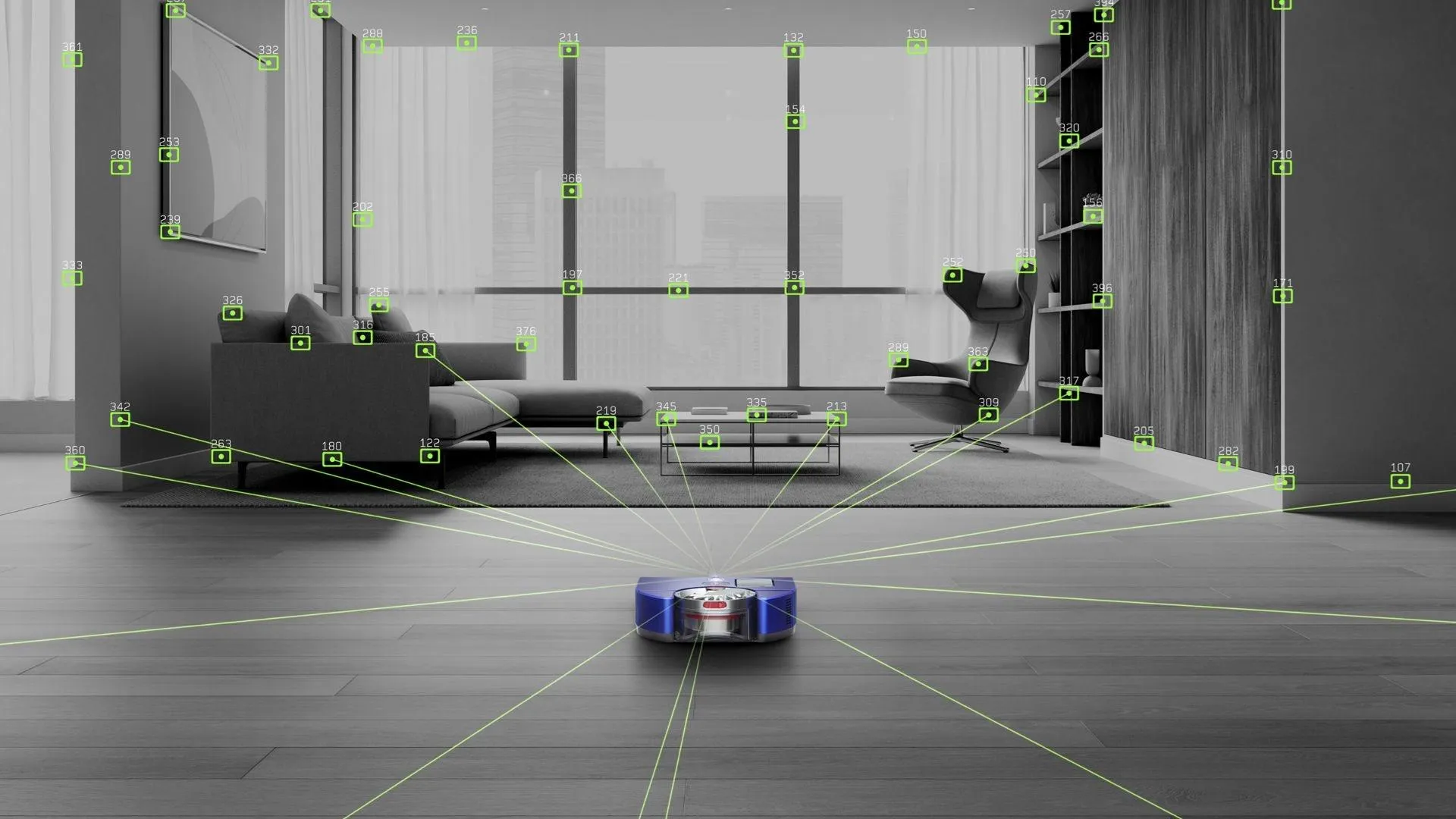 Робот-пылесос Dyson 360 Vis Nav