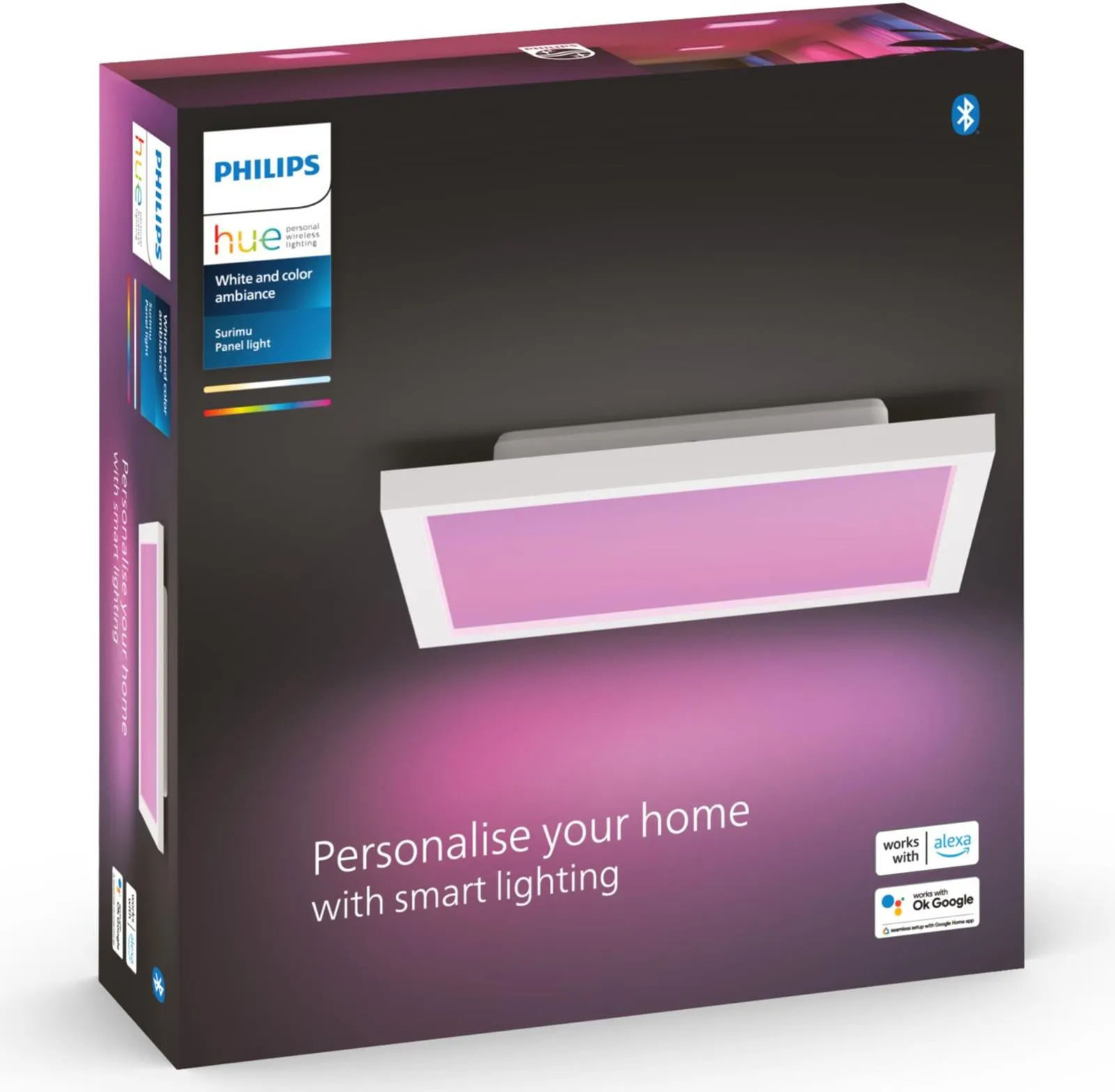 Светильник PHILIPS HUE White and color ambiance 25W Surimu 929003598001
