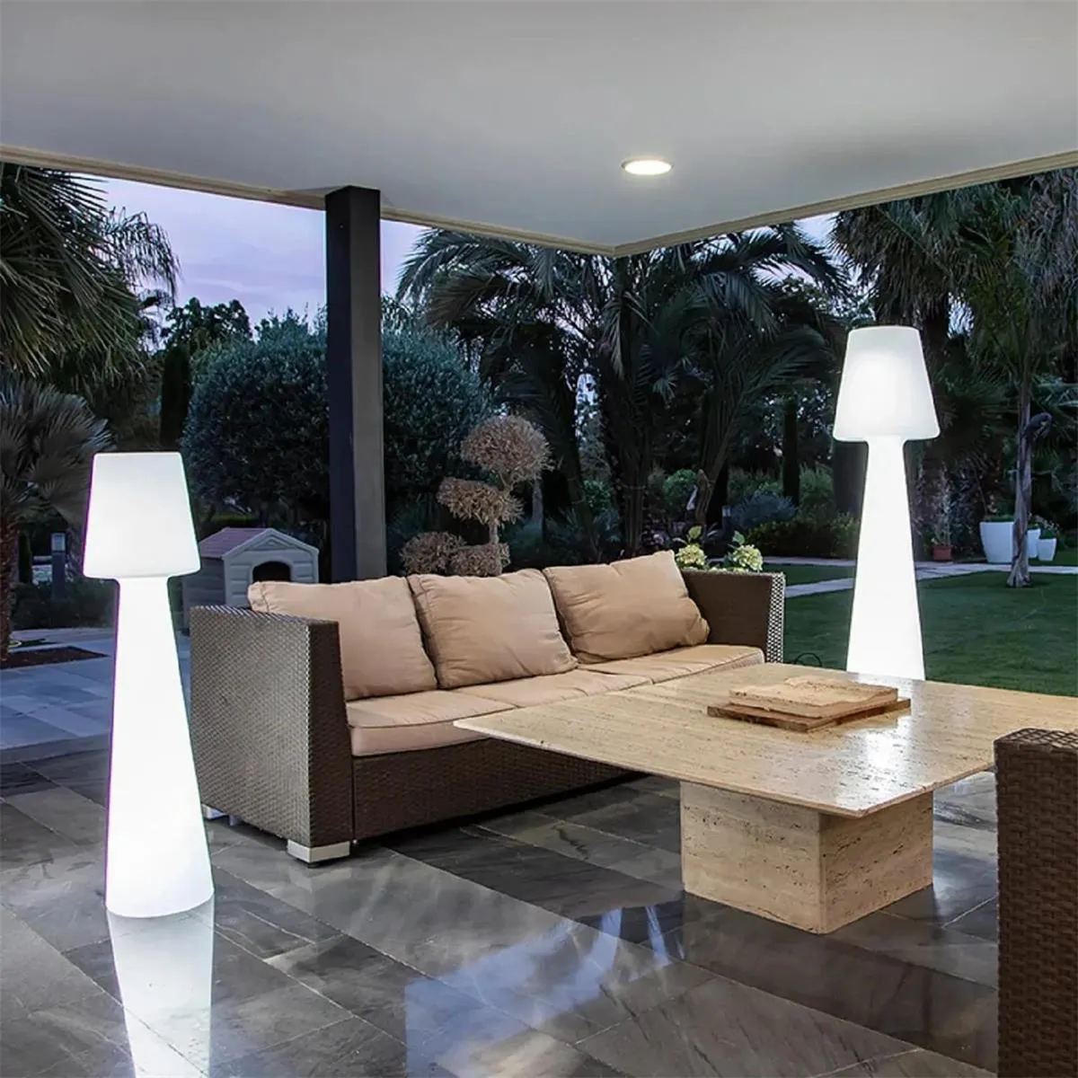 Уличный напольный светильник Abruzzo Gardena, IP65, 110 см