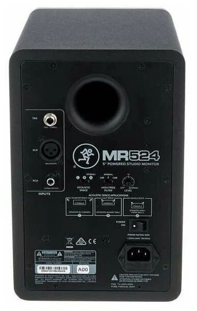 Полочная акустическая система Mackie MR524 назначение: мониторная, 1 колонка, черный
