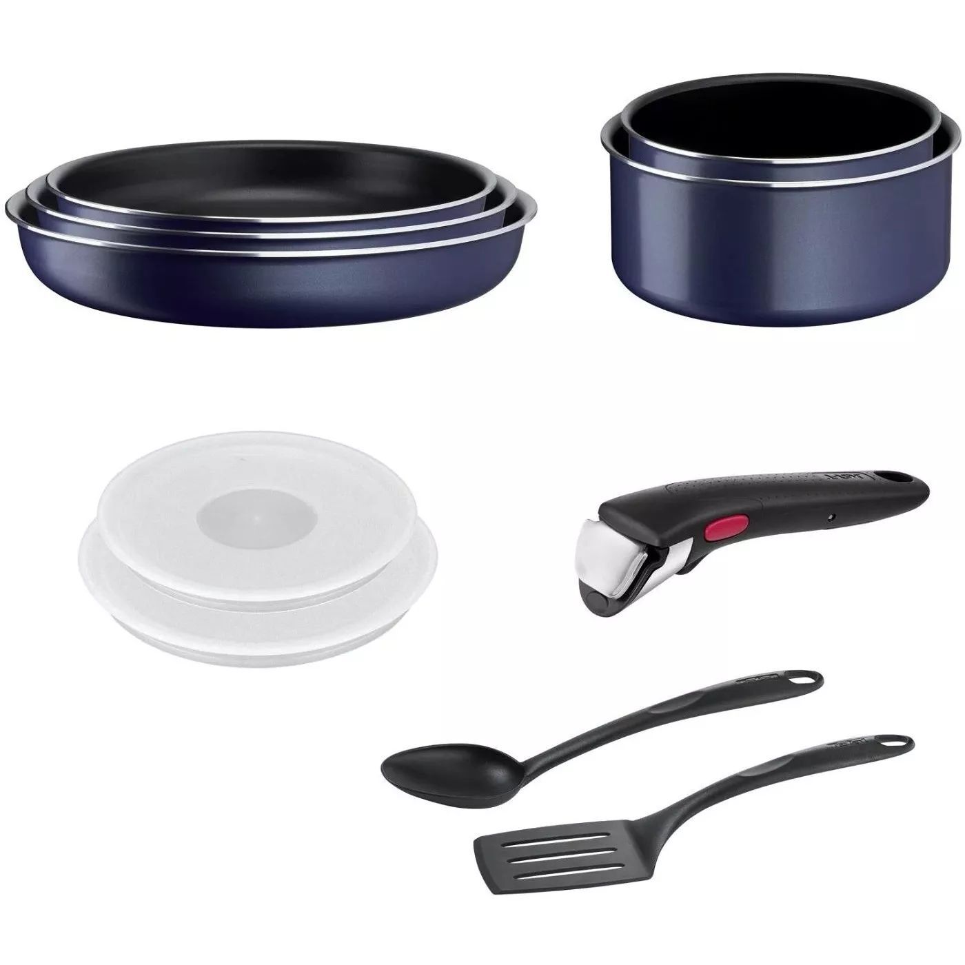 Набор сковород и кастрюль Tefal Ingenio Easy Cook & Clean 10 пр. L1579102