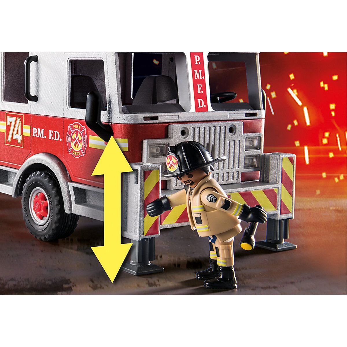 Конструктор Playmobil CITY ACTION 70935 Пожарная машина