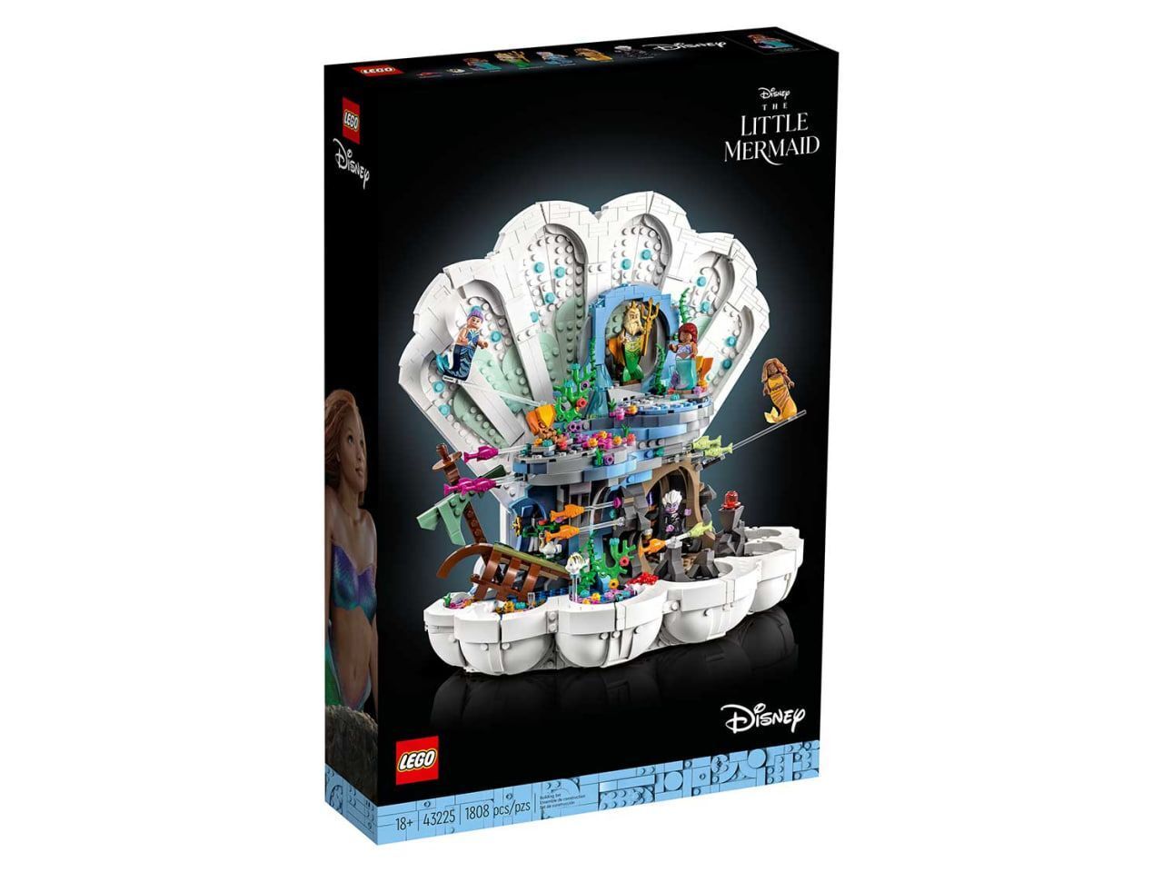 LEGO Disney 43225 Русалочка: Королевская морская раковина