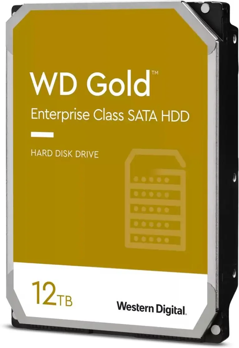 Жёсткий диск WD Gold WD122KRYZ, 3,5", 12 ТБ, SATA III