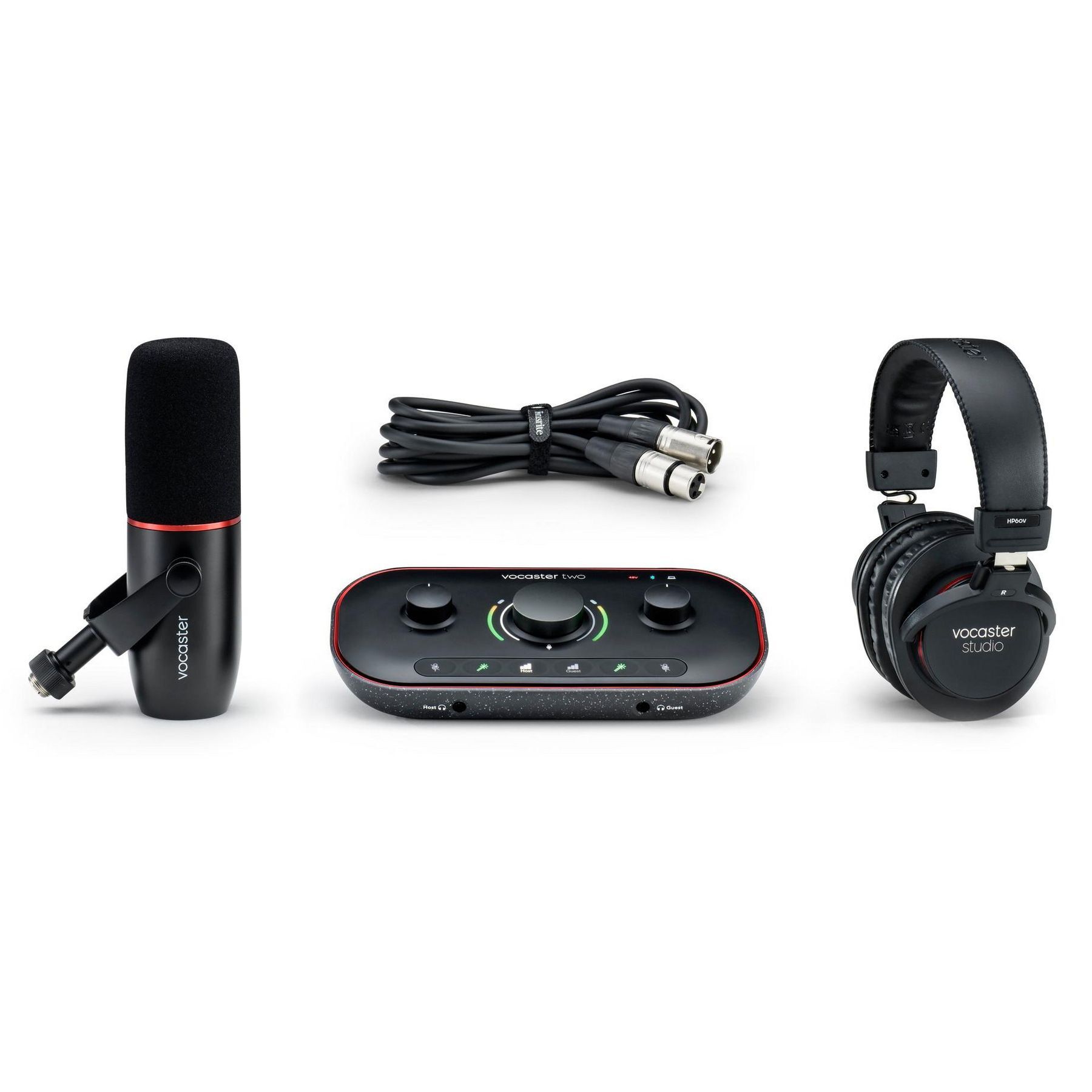 Комплект для звукозаписи Focusrite Vocaster Two Studio Podcast Set 380620