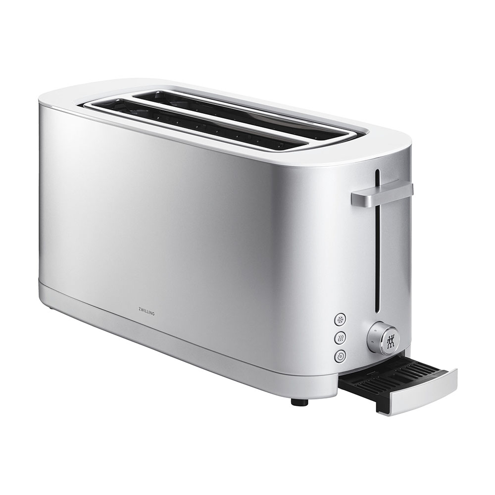 Тостер ZWILLING Enfinigy Long Slot Toaster, серебристый 530090000