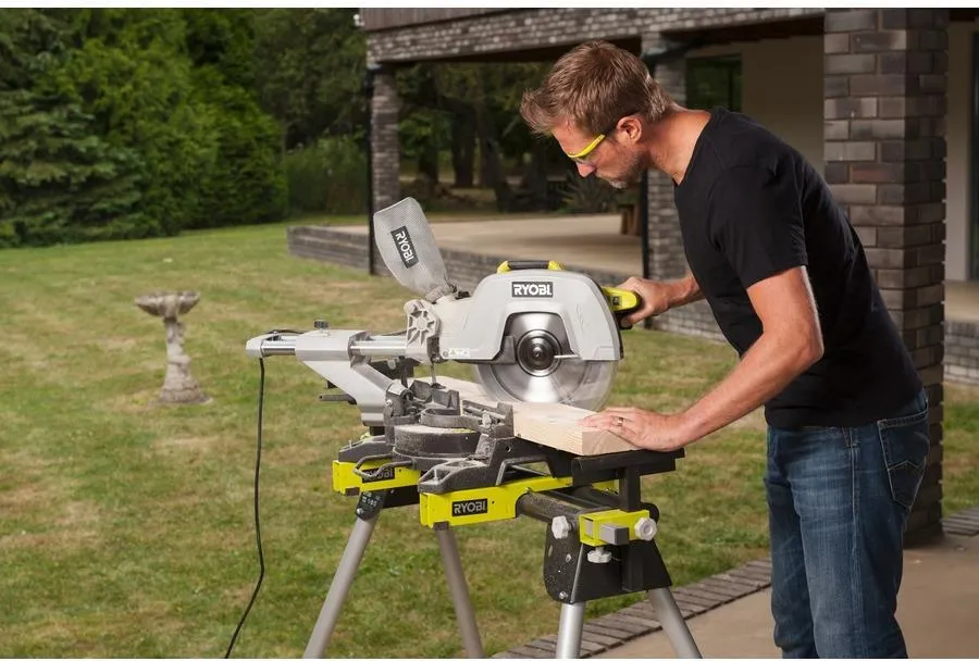Торцовочная пила RYOBI EMS305RG