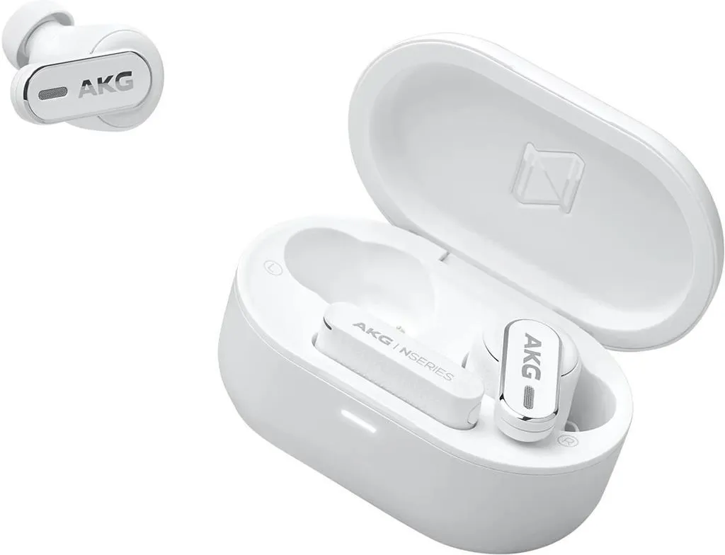 Беспроводные наушники с шумоподавлением AKG N5 Hybrid White