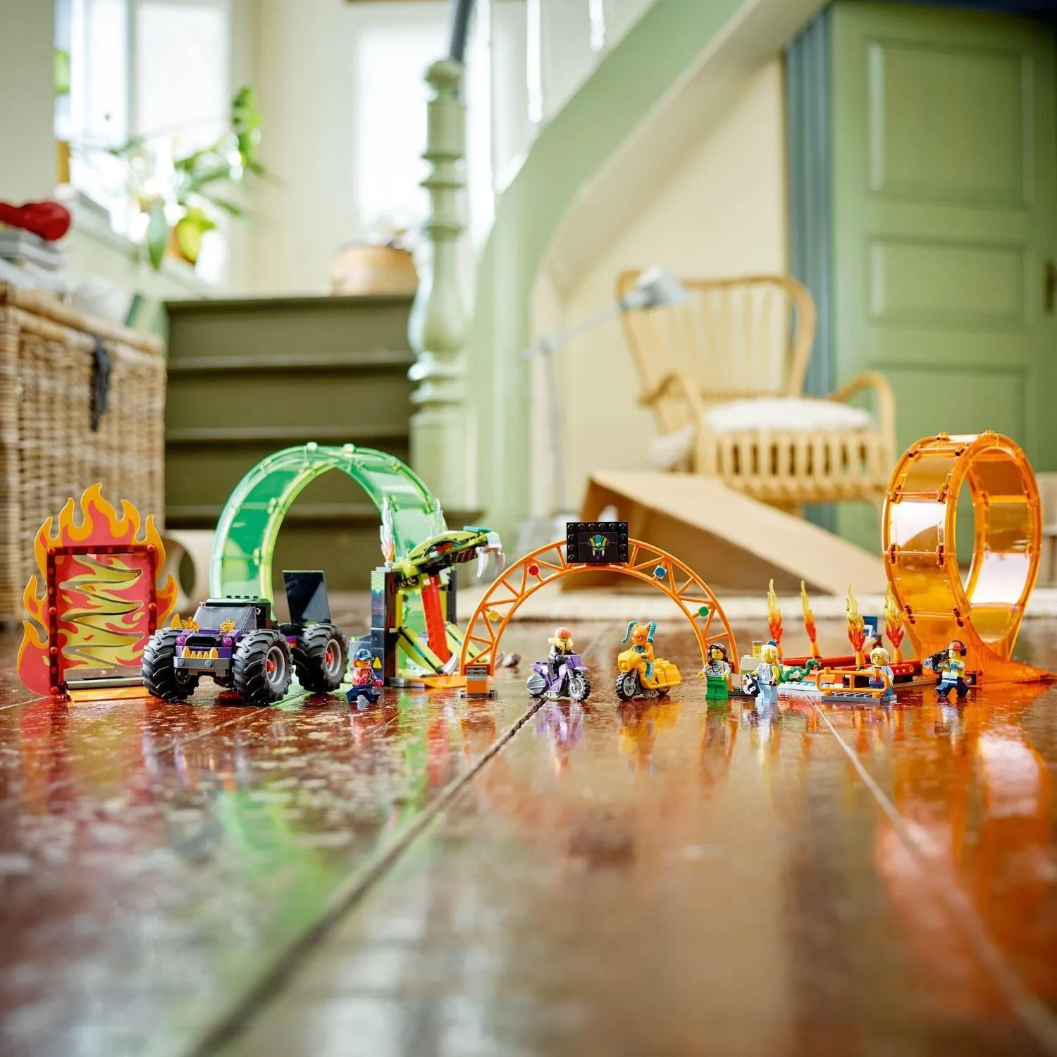 LEGO City 60339 Арена трюков с двумя петлями