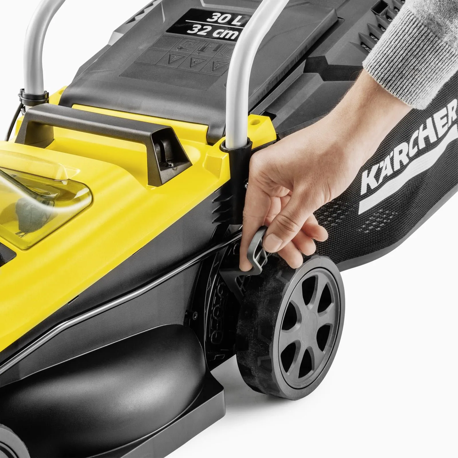 Аккумуляторная газонокосилка KARCHER LMO 2-18 1.445-400.0