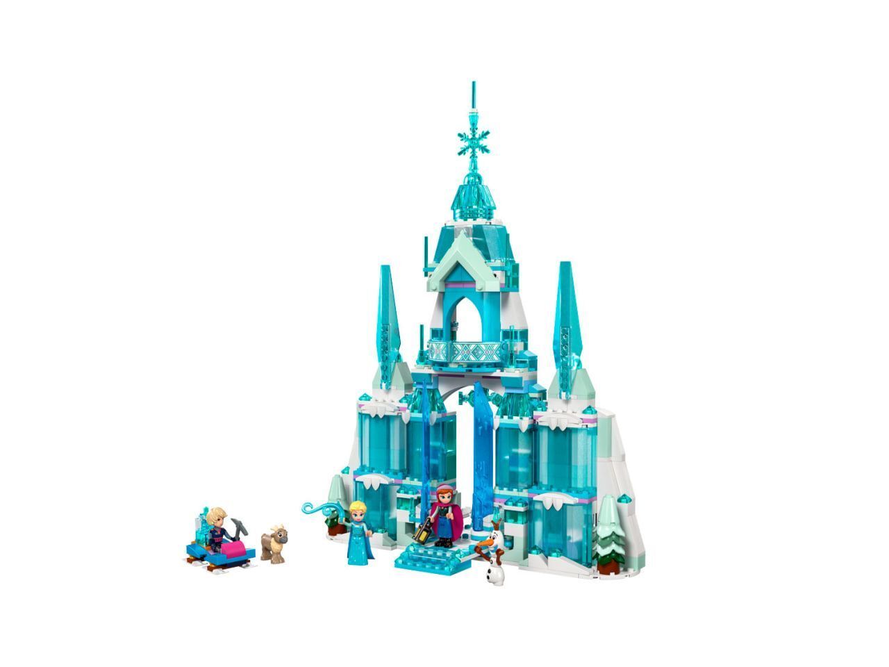 LEGO Disney Princess 43244 Ледяной дворец Эльзы