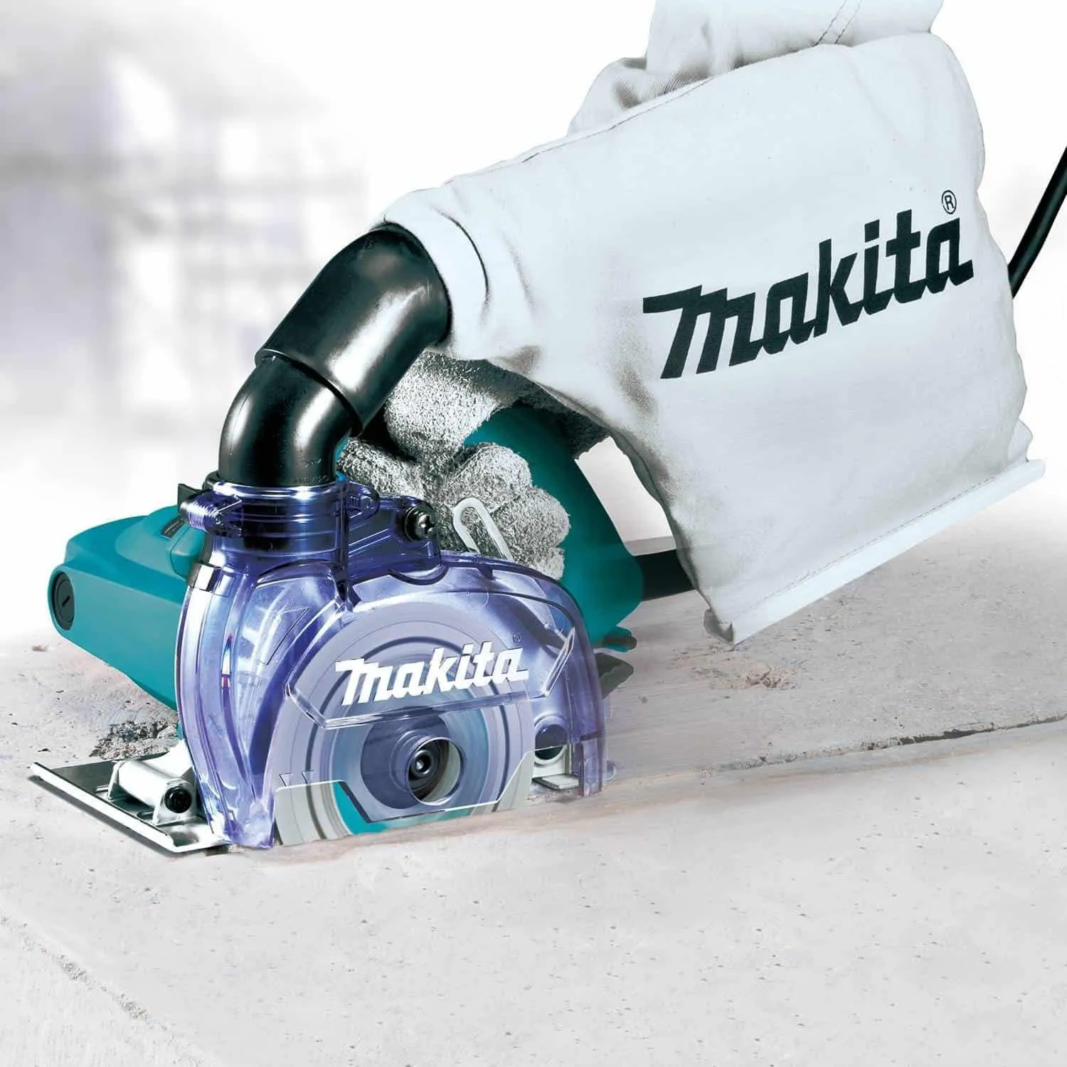 Алмазная отрезная машина Makita 4100KB 1250 Вт, с системой пылеудаления