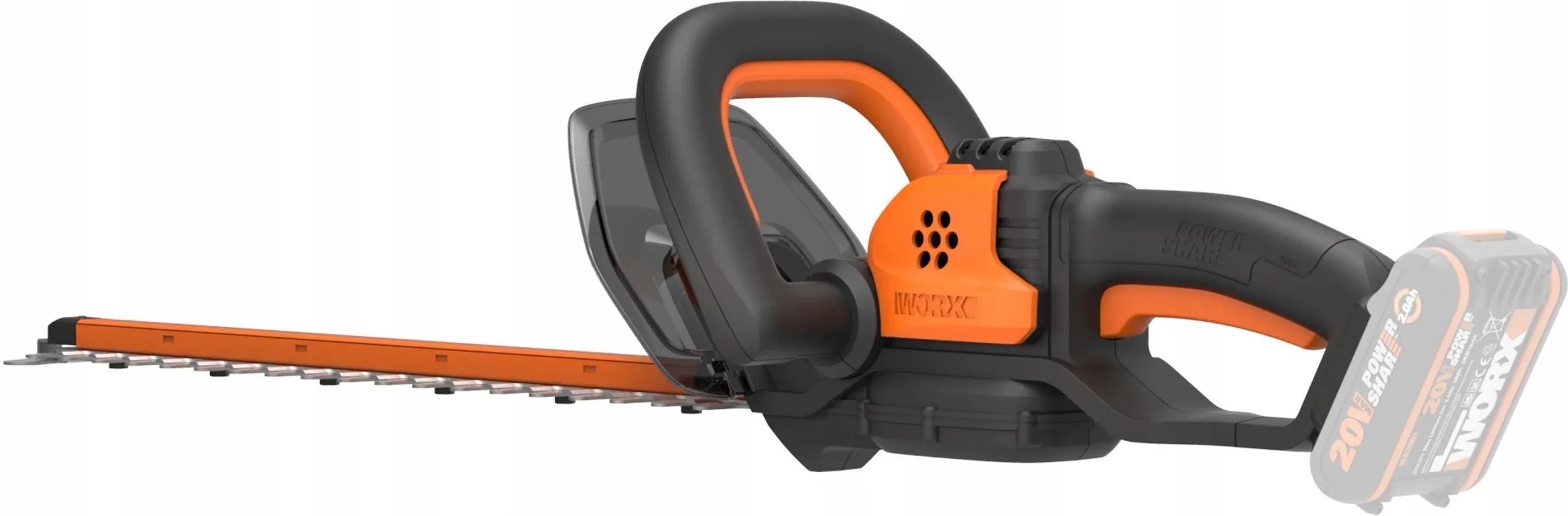 Аккумуляторные ножницы Worx 45 см 1X2Ah