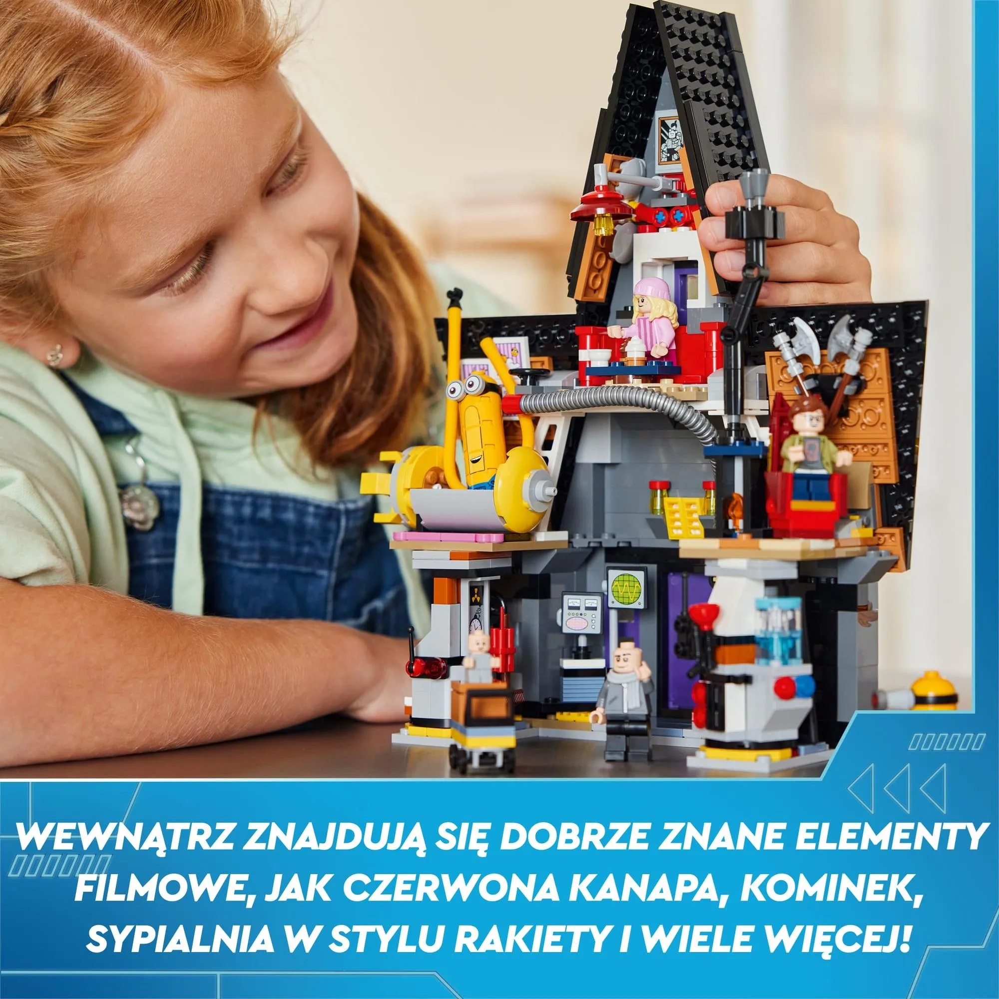 Конструктор LEGO Гадкий я 4 75583 Резиденция Гру и миньонов