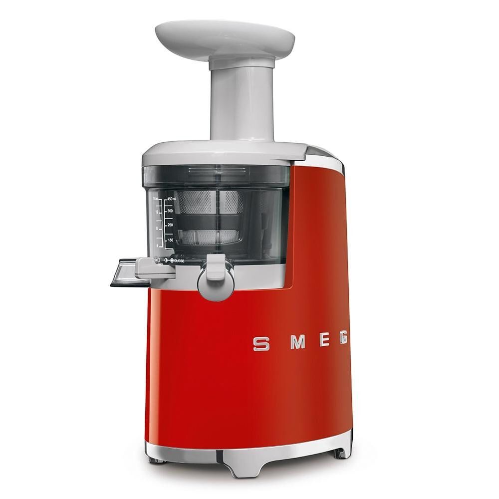 Шнековая соковыжималка Smeg SJF01, красный