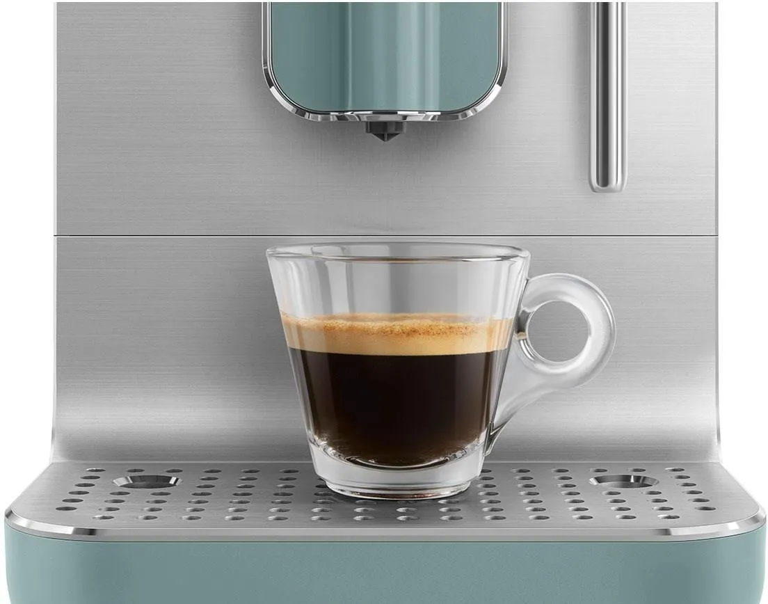 Кофемашина Smeg BCC12, изумрудная