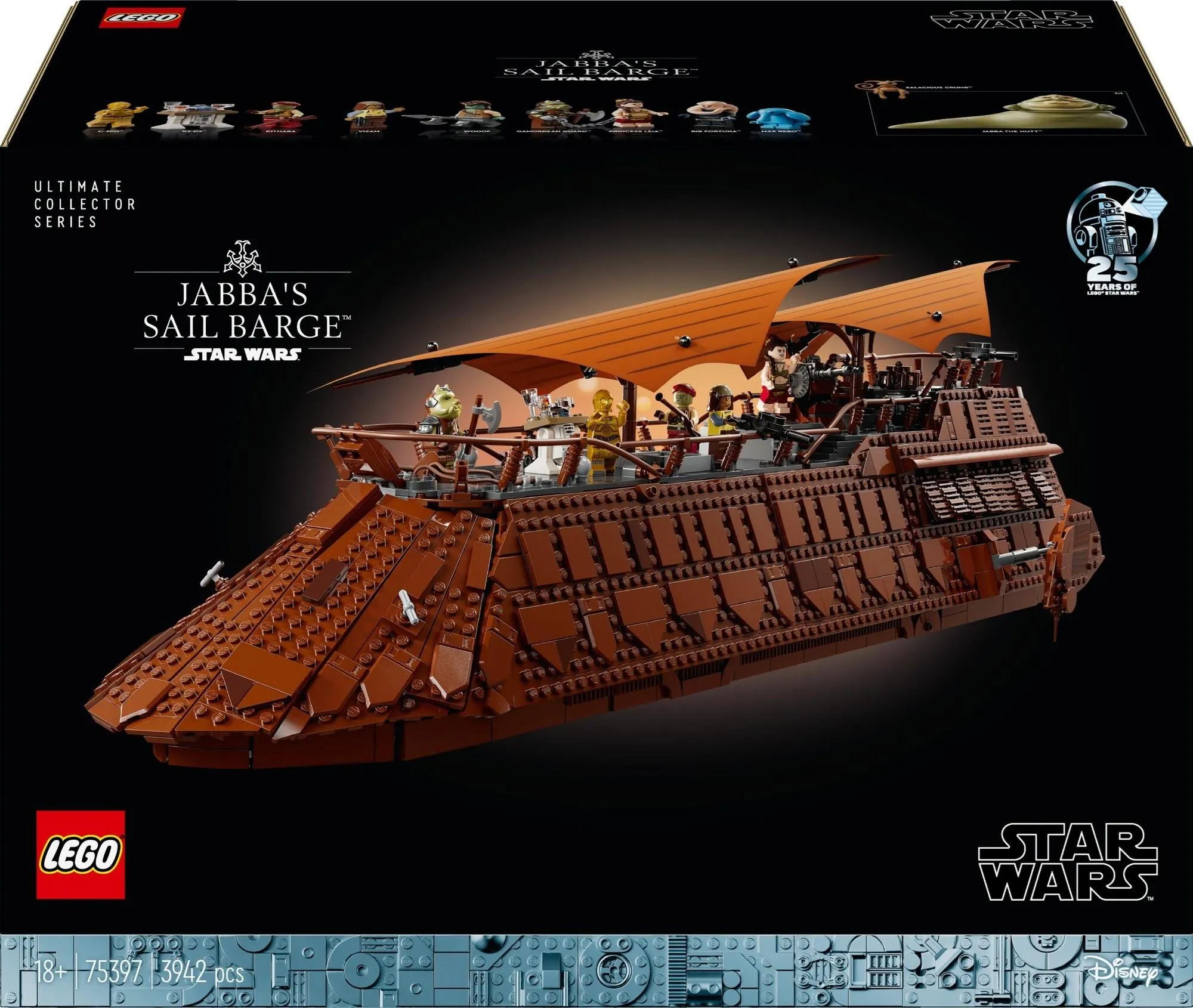 Конструктор LEGO Star Wars 75397 Баржа Джаббы