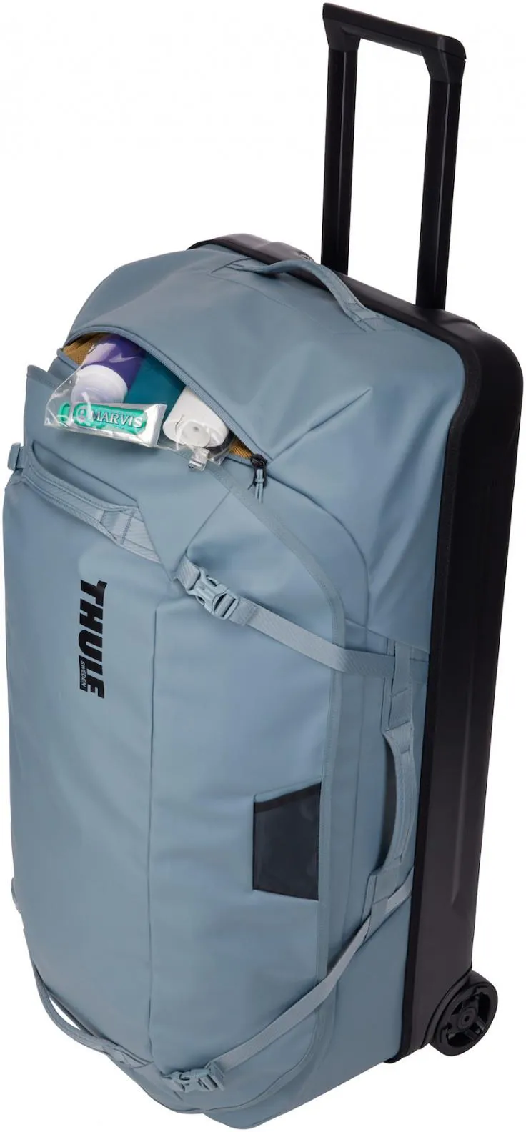 Сумка на колесах Thule Chasm Wheeled Duffel 110 л, светло-голубая