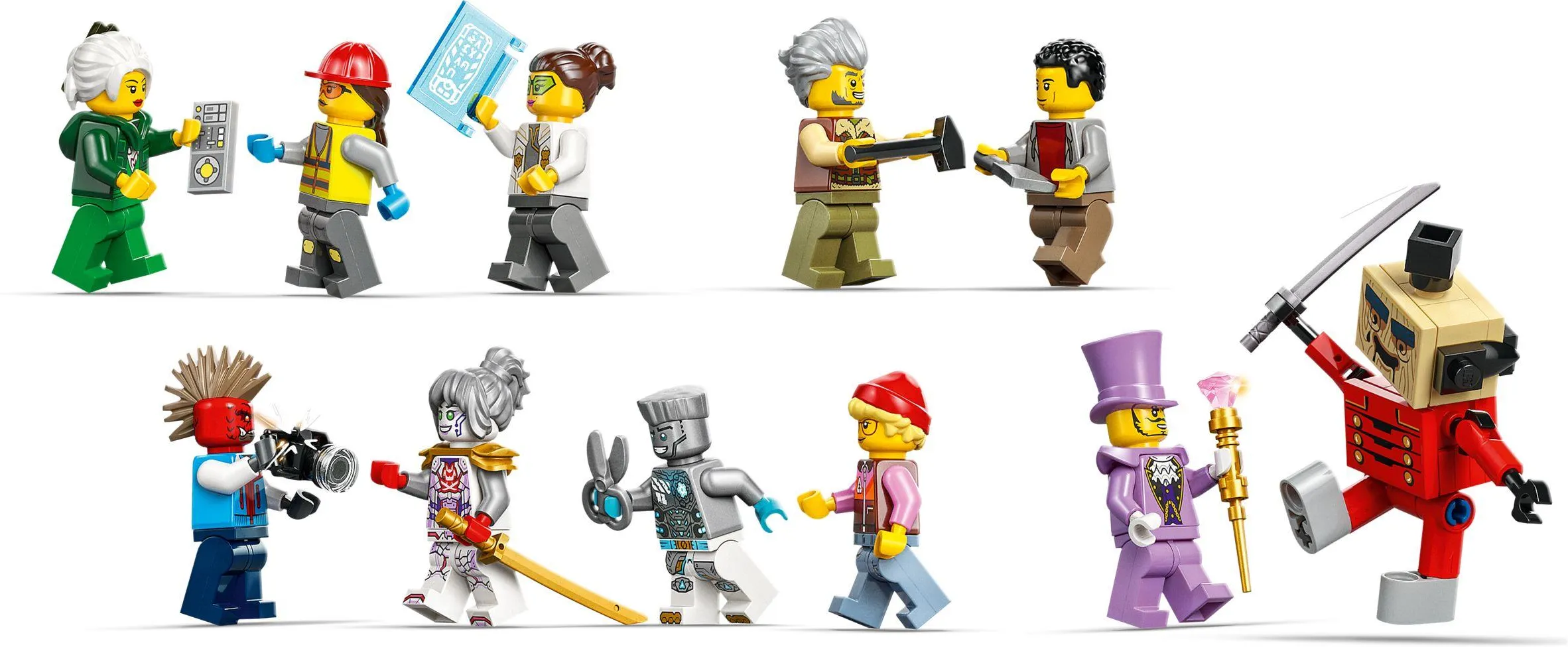 Конструктор LEGO Ninjago 71837 Мастерская в городе НИНДЗЯГО