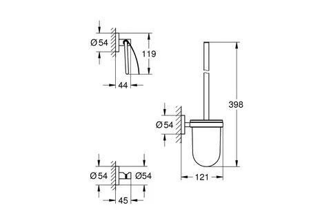 Набор аксессуаров Grohe Start Cube 3 в 1 411232430