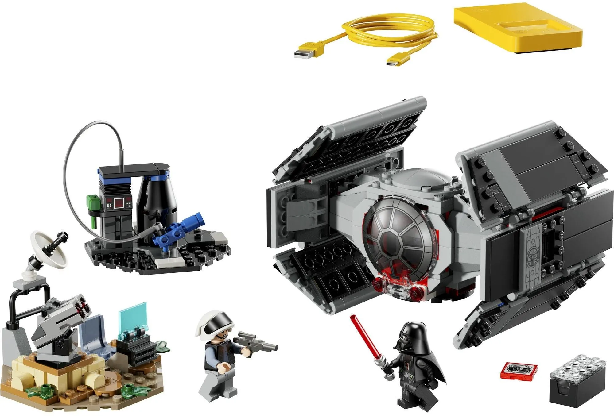 Конструктор LEGO Star Wars 75421 SMART Play: Истребитель TIE Дарта Вейдера