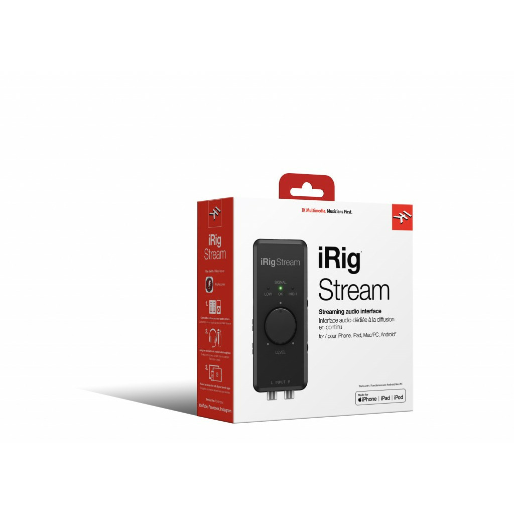 Внешняя звуковая карта IK Multimedia iRig Stream