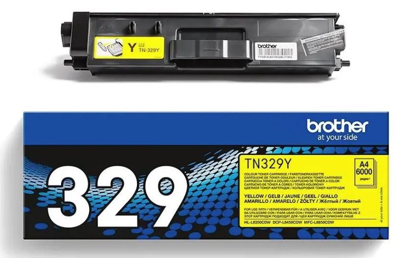 Картридж Brother TN-329Y желтый