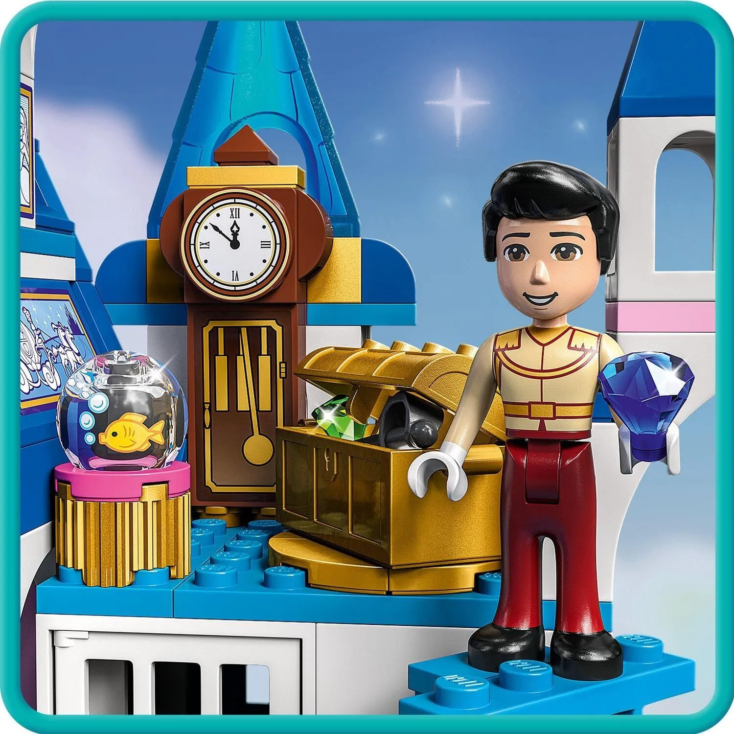 Конструктор LEGO Disney Princess 43206 Замок Золушки и Прекрасного принца