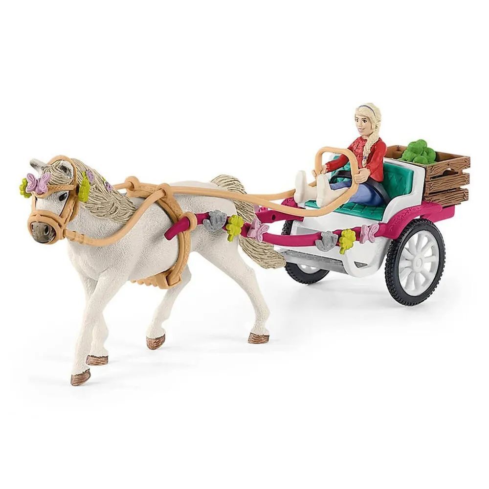 Игровой набор Schleich Поездка в карете в кафе Райдер 72158