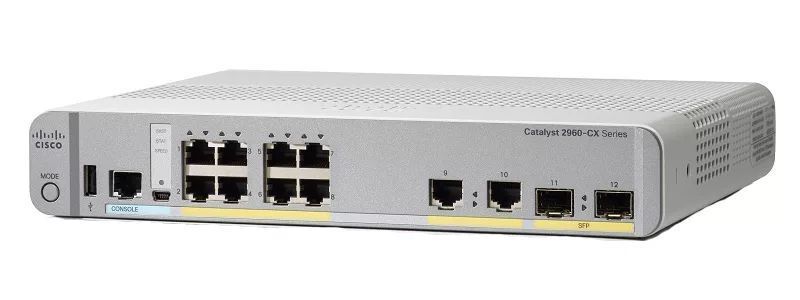 Коммутатор Cisco WS-C2960CX-8TC-L
