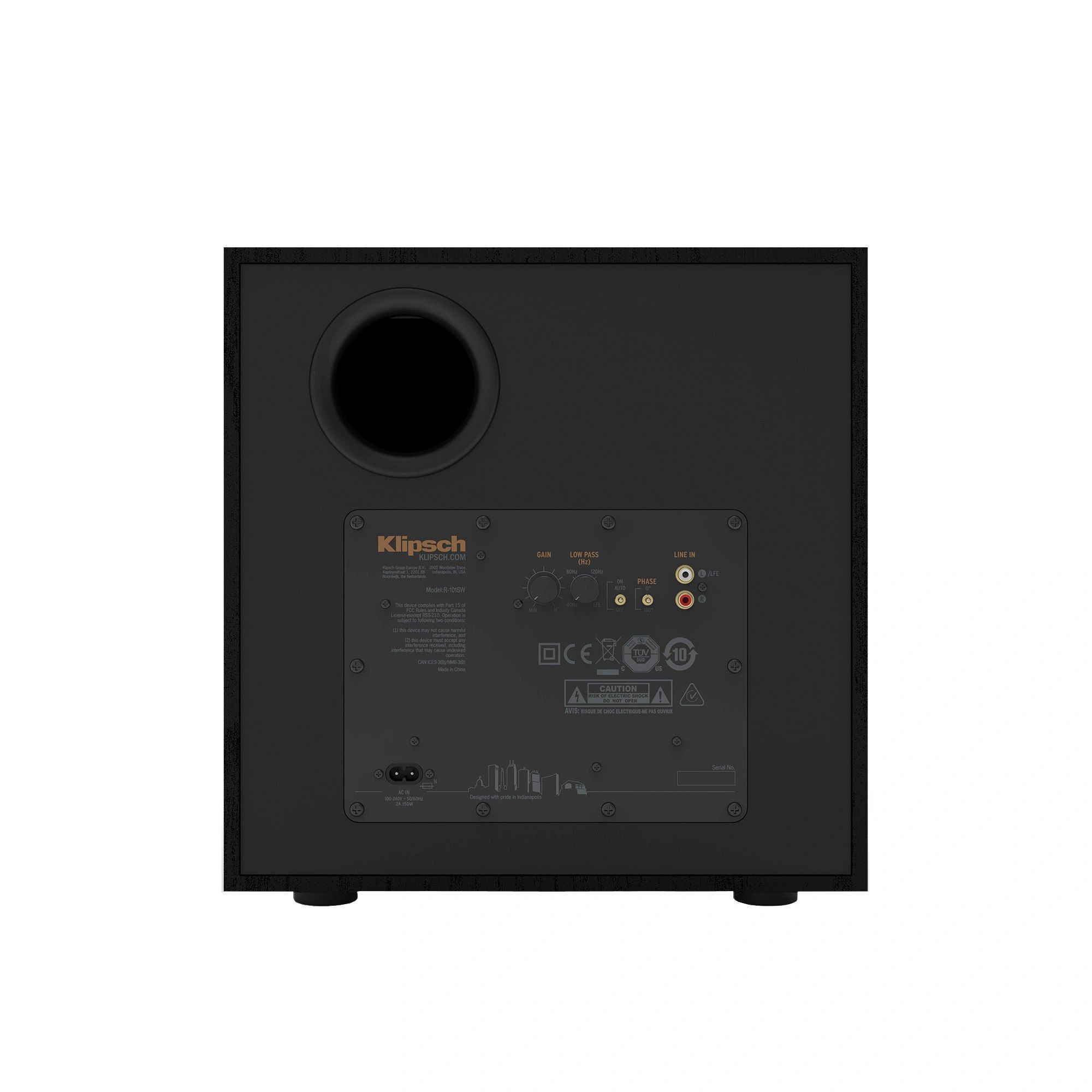 Сабвуферы активные Klipsch R-101SW
