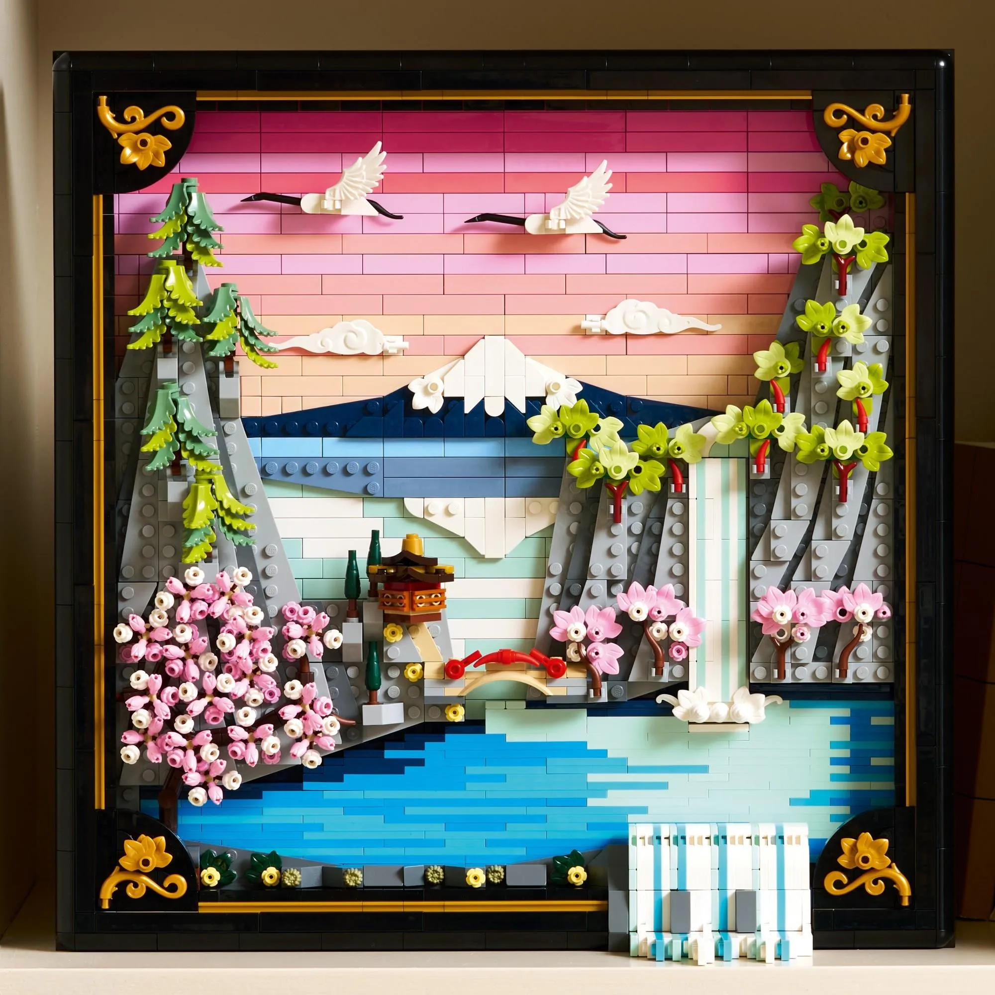 Конструктор LEGO Art 31218 Японский пейзаж с цветущей вишней