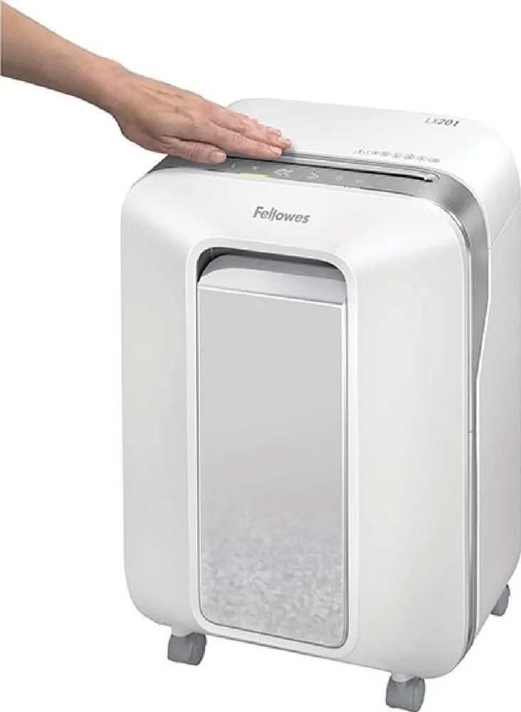Уничтожитель бумаг Fellowes Powershred LX201 белый