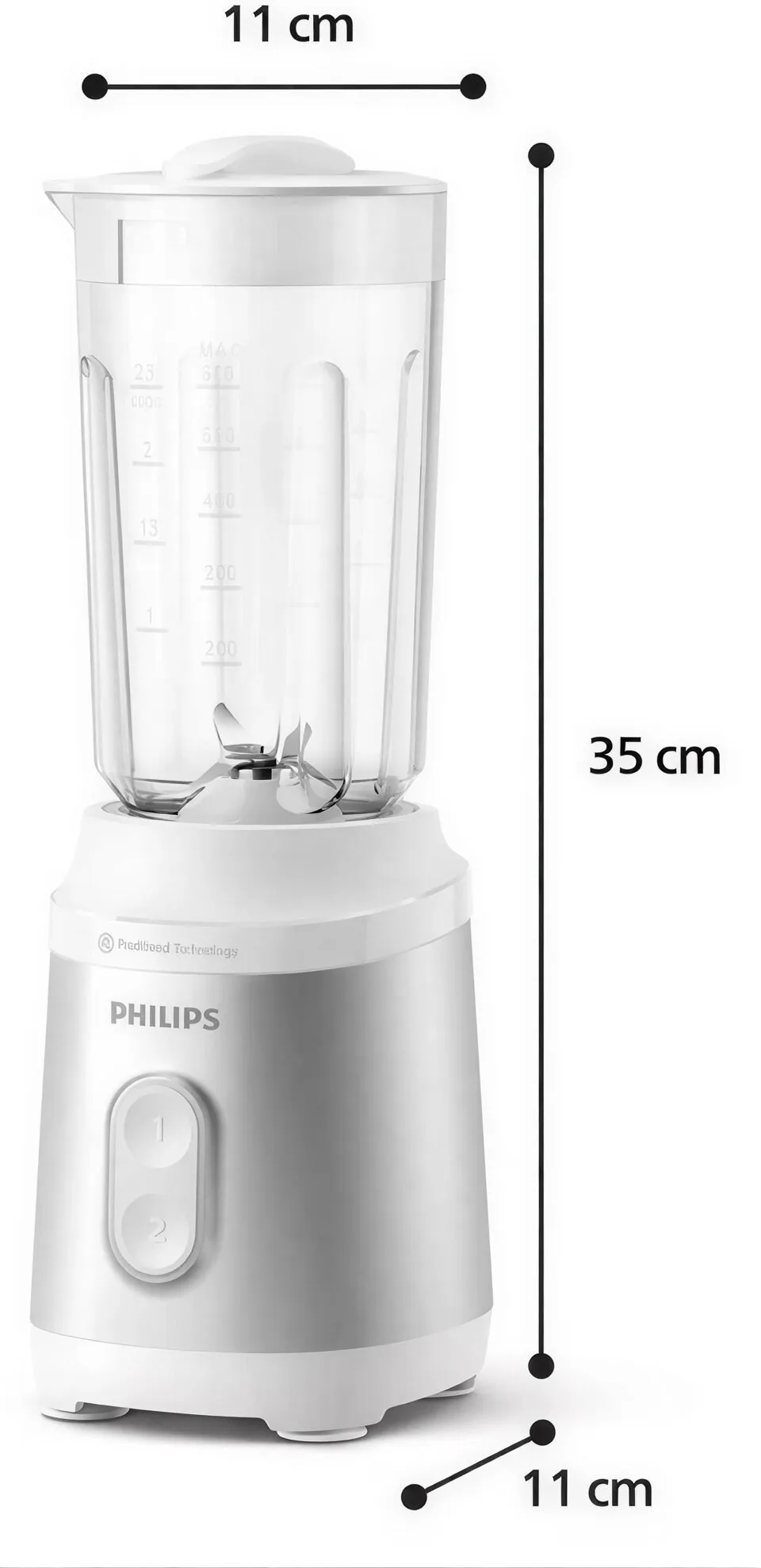 Стационарный блендер Philips Series 3000 Mini HR2510/90