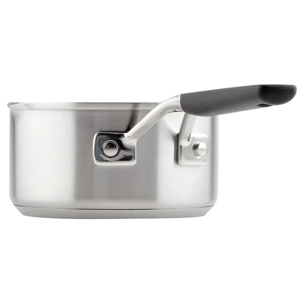 Стальной ковшик Kitchenaid Rondel Classic 2,1 л, 18 см (Cc004004001) серебристый