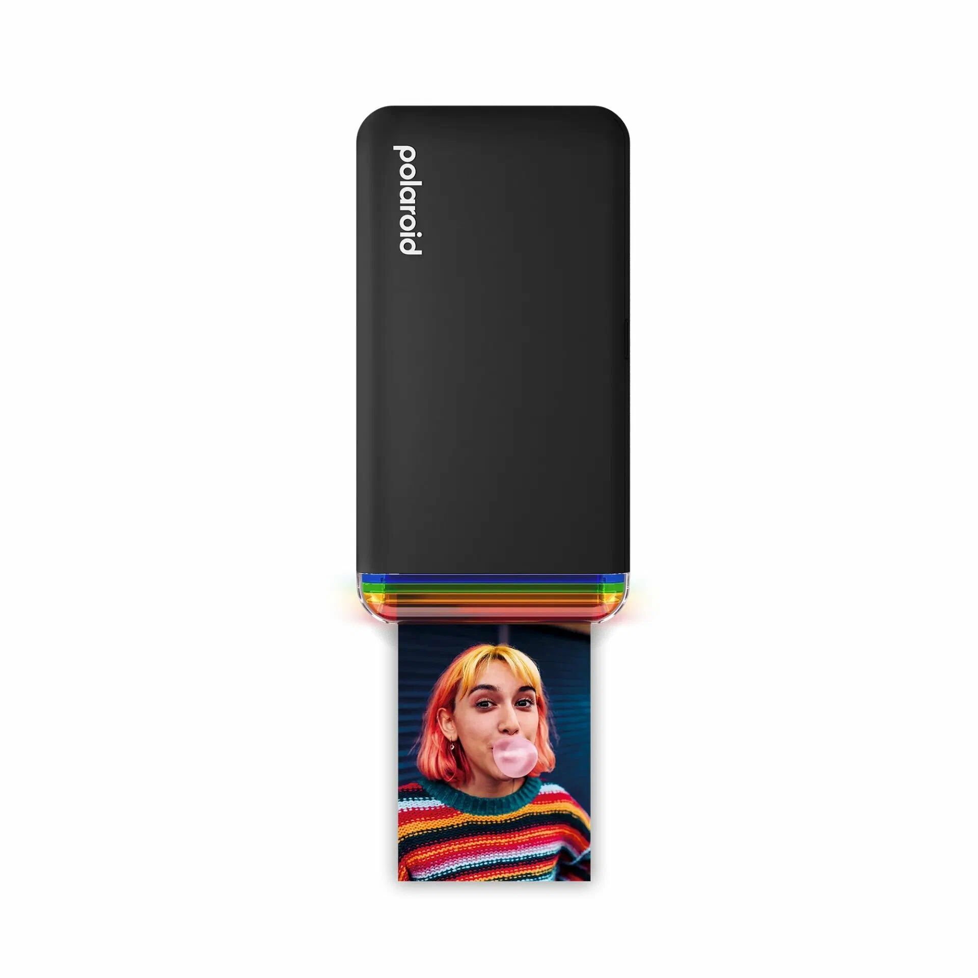 Фотопринтер компактный POLAROID Hi-print + 40 карточек (E-box) черный