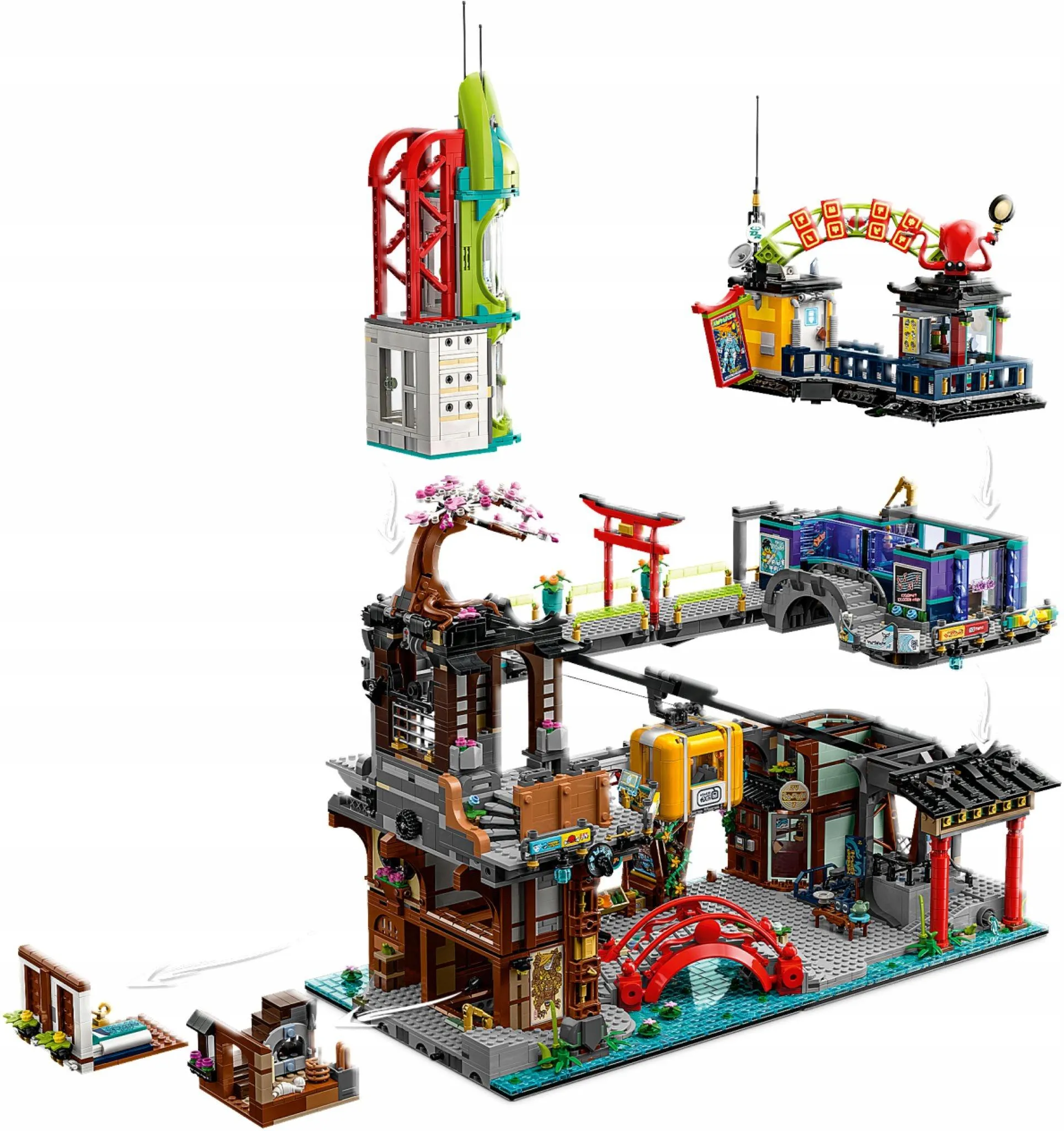 LEGO NINJAGO 71799 Городской рынок НИНДЗЯГО