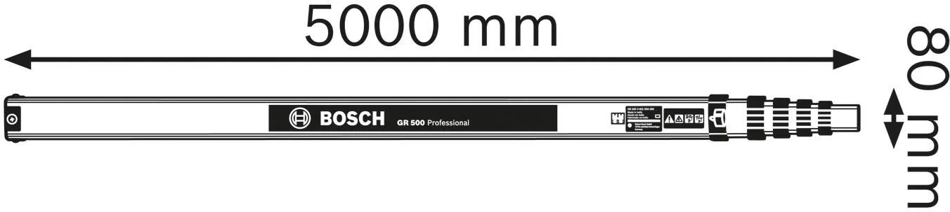 Мерная рейка Bosch GR 500 Professional 0601094600