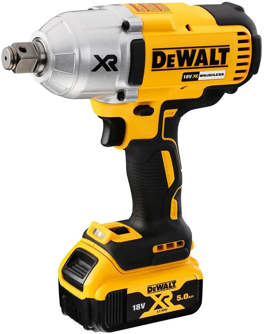Аккумуляторный ударный гайковерт 3/4" DeWalt DCF897P2, с 2 АКБ и ЗУ
